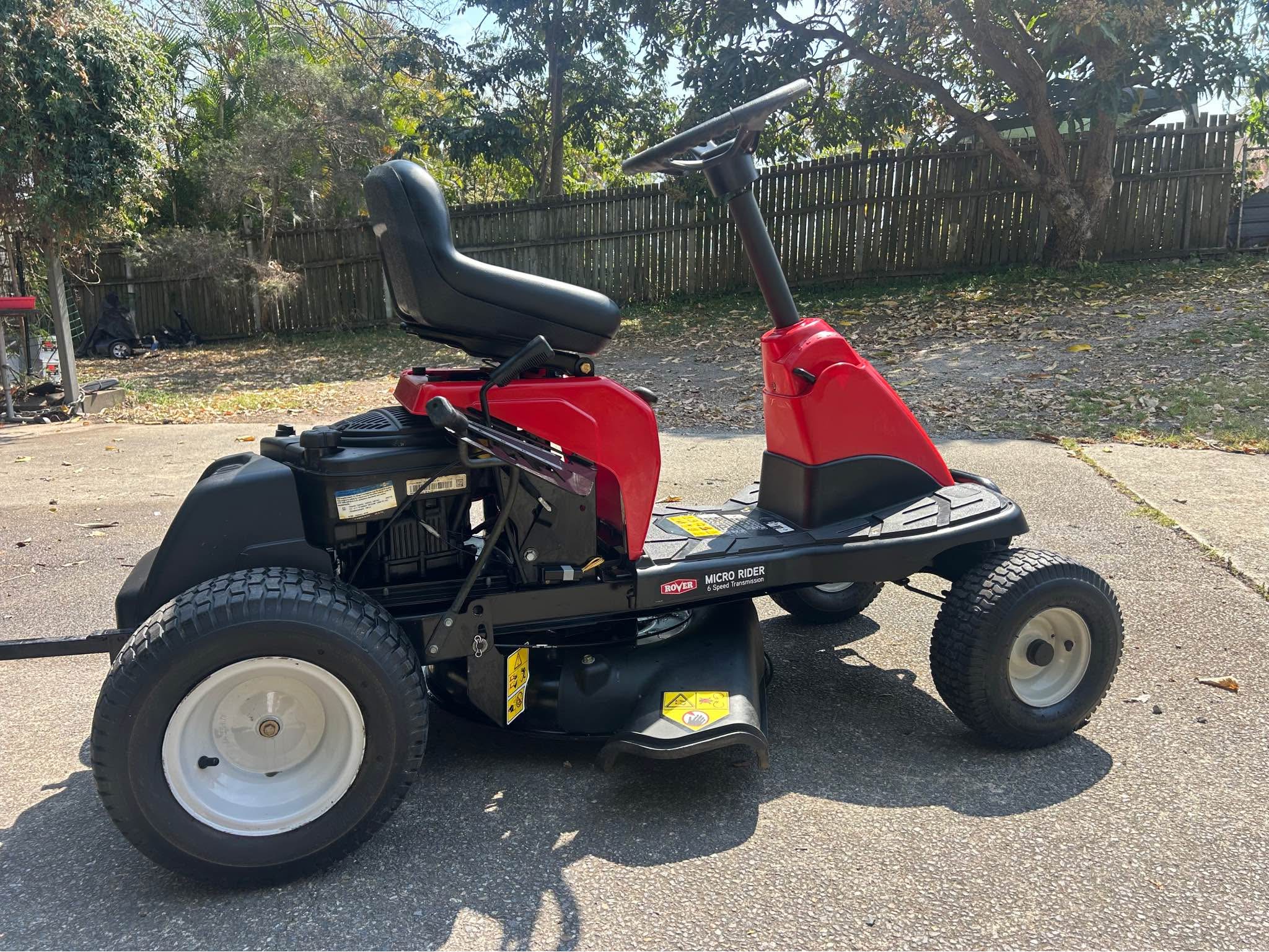 Rover Micro Ride on Mower - Lawn Mowers - Brisbane, Queensland ...