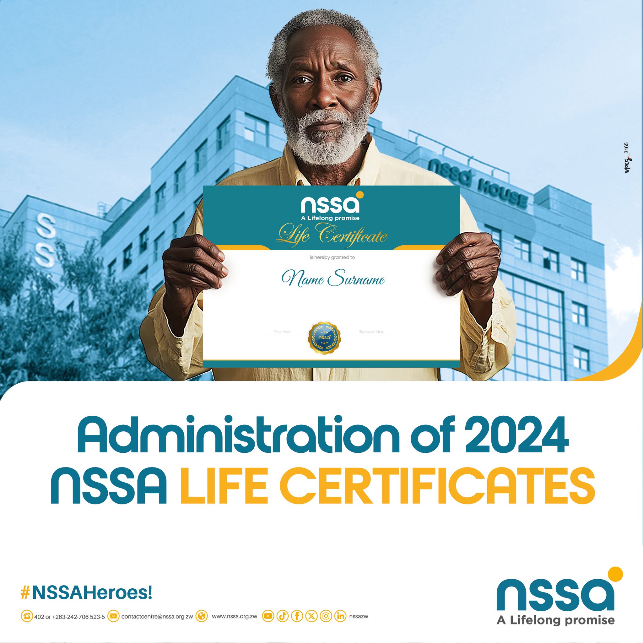 NSSA - The life certificate renewal exercise for 2025 is... | Facebook