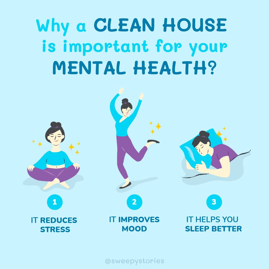 Sweepy - 🧠 A clean home is a happy home! Did you know that there's a ...