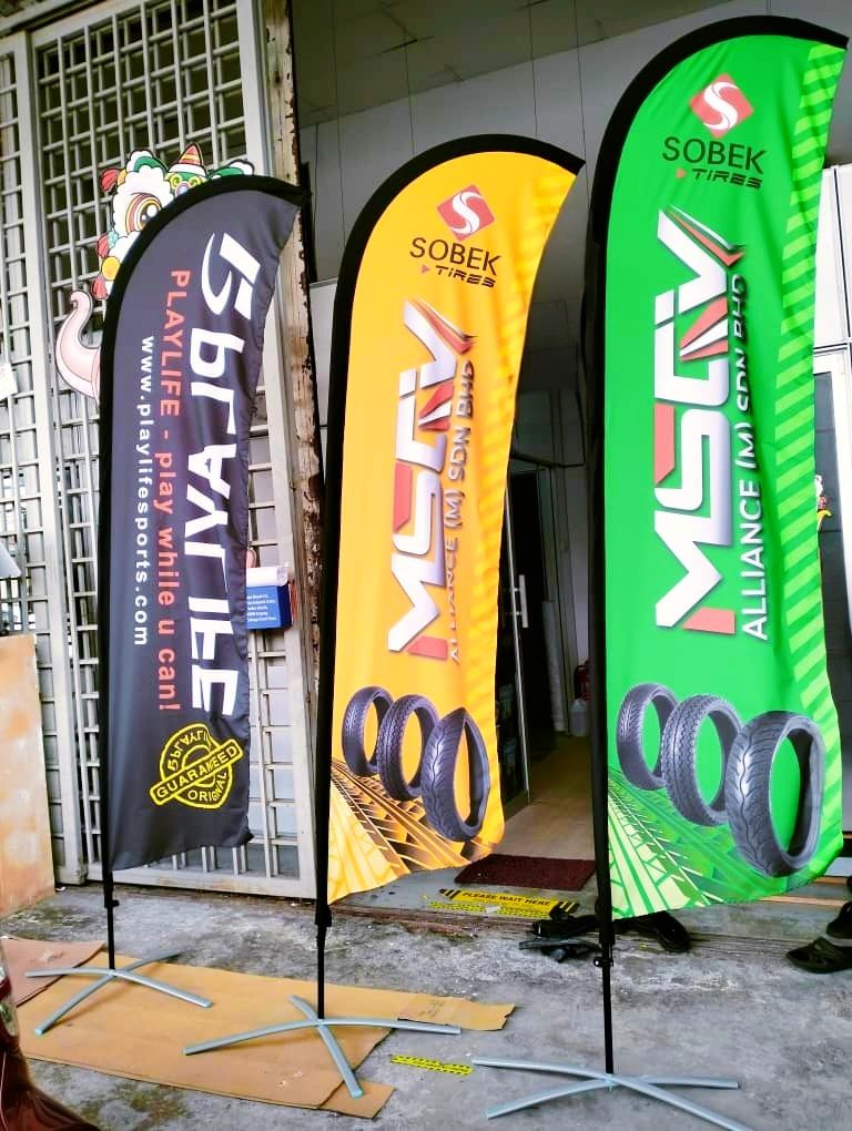Print - Beach Flag printing 我们是一家位于Selangor印刷厂🖨️ 提供一站式印刷服务，让你提升品牌形象 ...