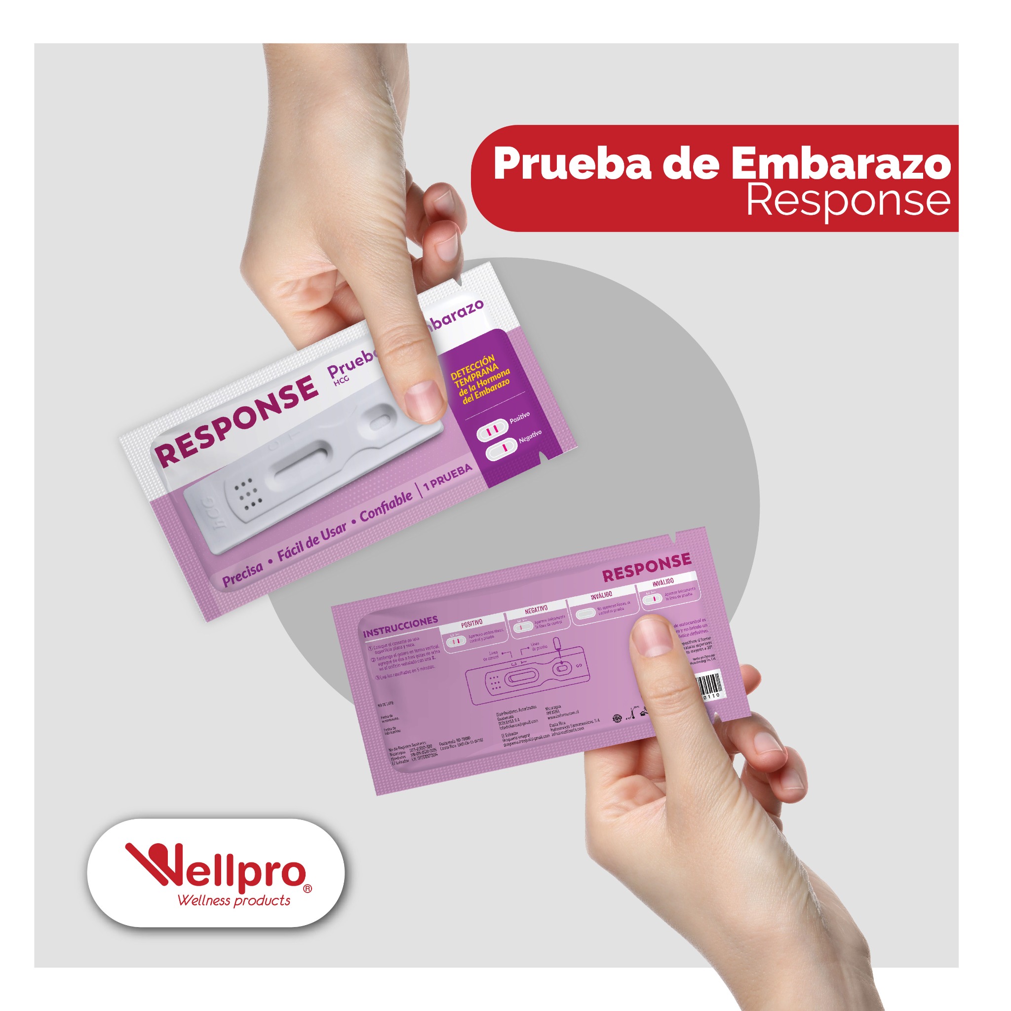 Wellpro - Con la prueba de embarazo Response, obtendrá resultados ...