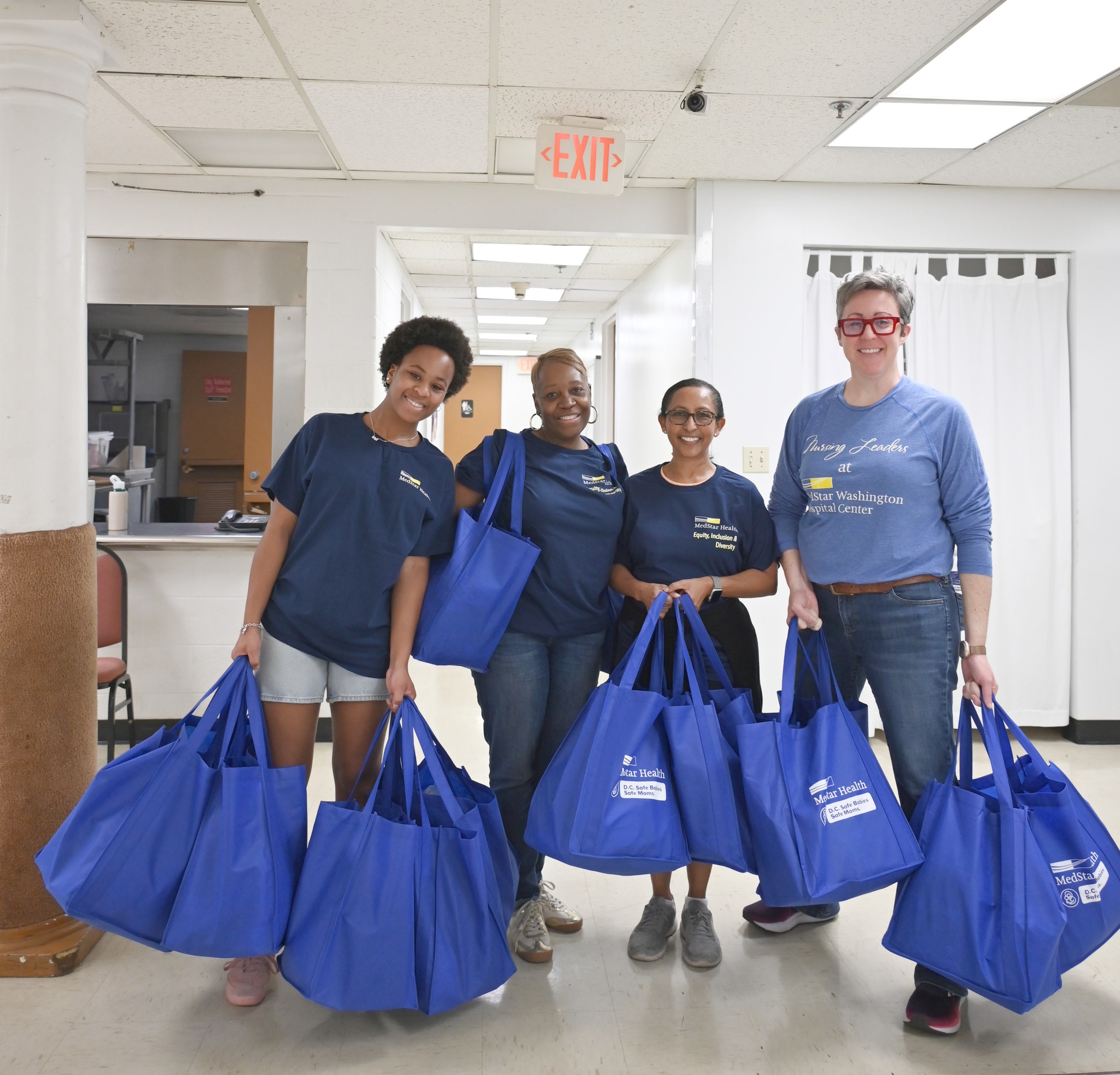 MedStar - L-R: Jani North Saale's daughter, Alicia McDonald, Martha ...