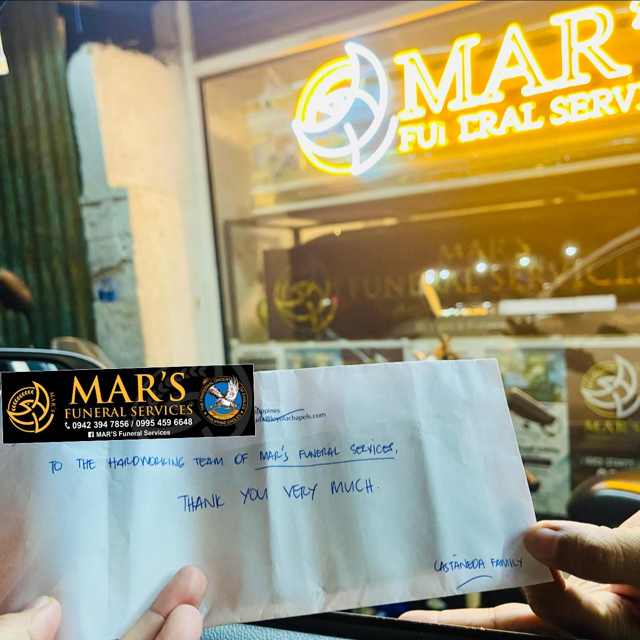 MAR'S - We're honored to serve you. Thanks for your feedback and trust ...