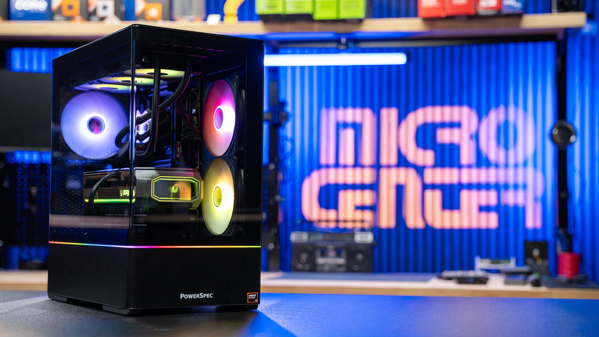 Micro Center - The PowerSpec G911 is a gaming and content creation ...