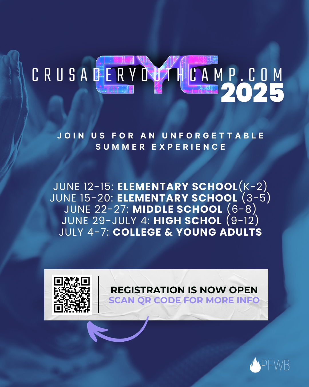 PFWB - CYC 2025 is coming in HOT! This isn’t just another camp — it’s a ...