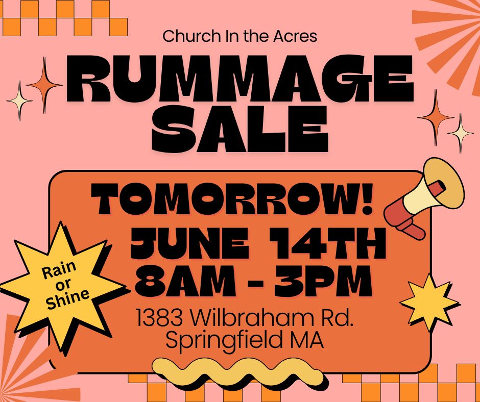 Church - It's almost here! The 2025 Annual Rummage Sale and Raffle will ...