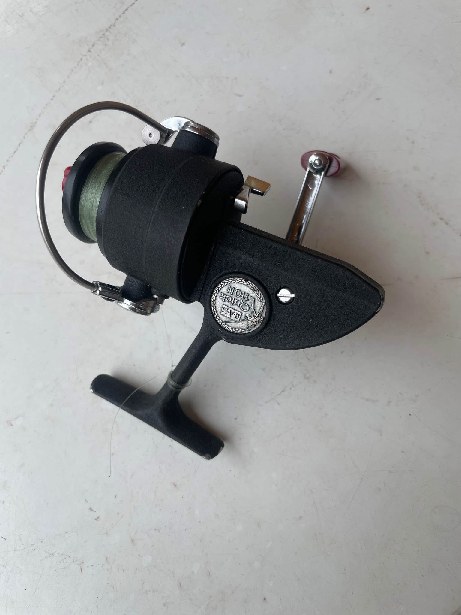 dam quick 110n fishing reel Vintage 110 Microlite Spinning Vintage Spinning Reel D-A-M Quick