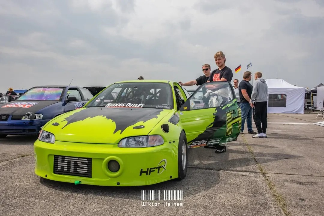 Nitrous Outlet heavy hitter, Justin Hecht (FWD Honda Civic Projekt