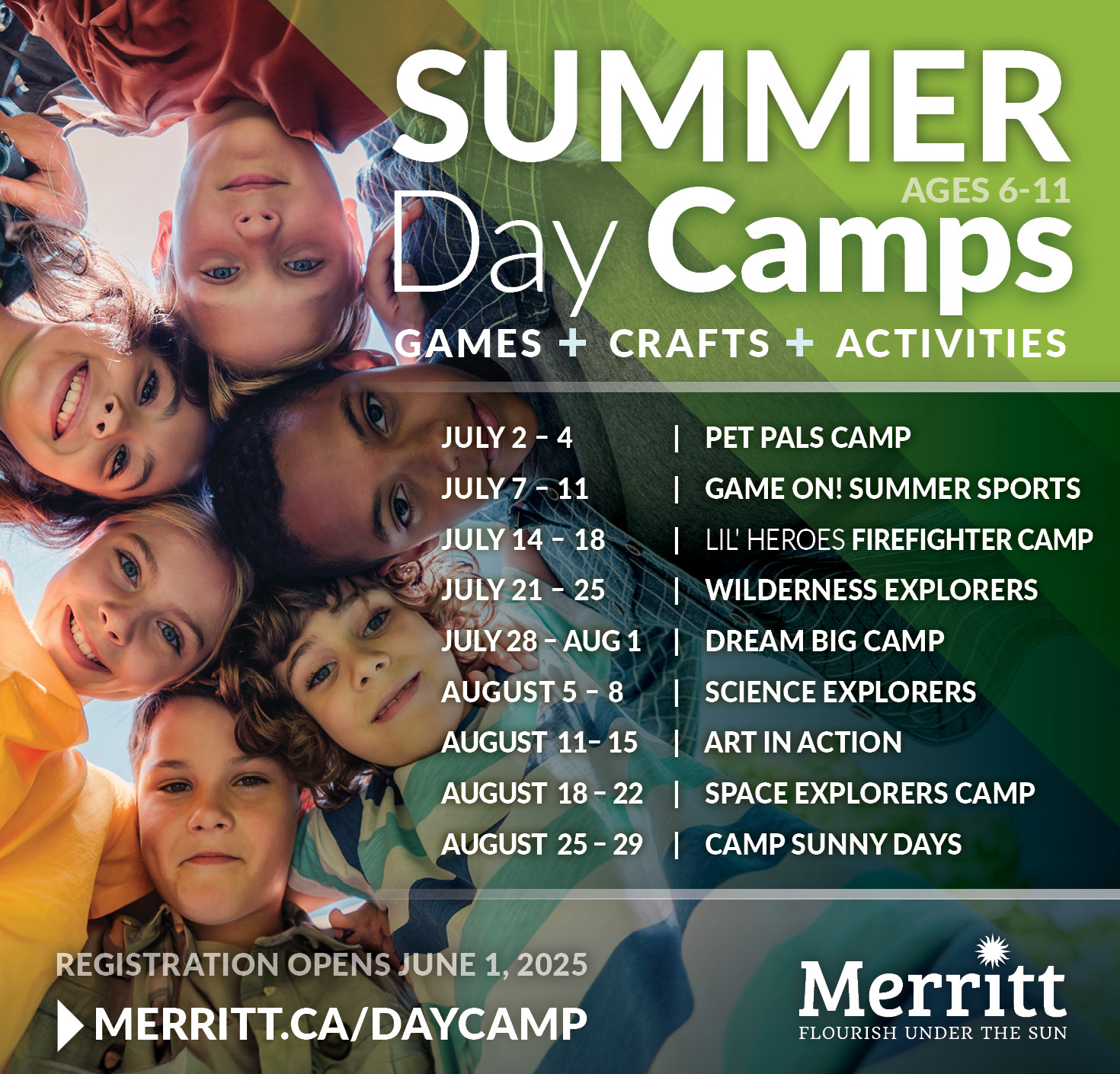 City - SUMMER BREAK DAYCAMPS | 2025 AGES 6 – 11 Register Early! Join us ...