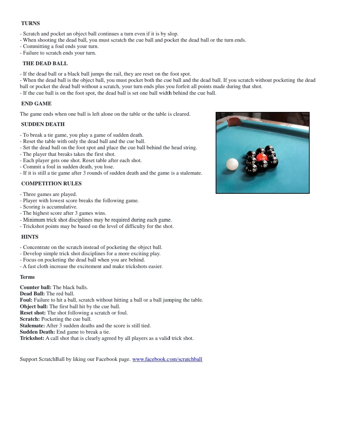 ScratchBall, The Trickshot Billiard Game | Portland OR