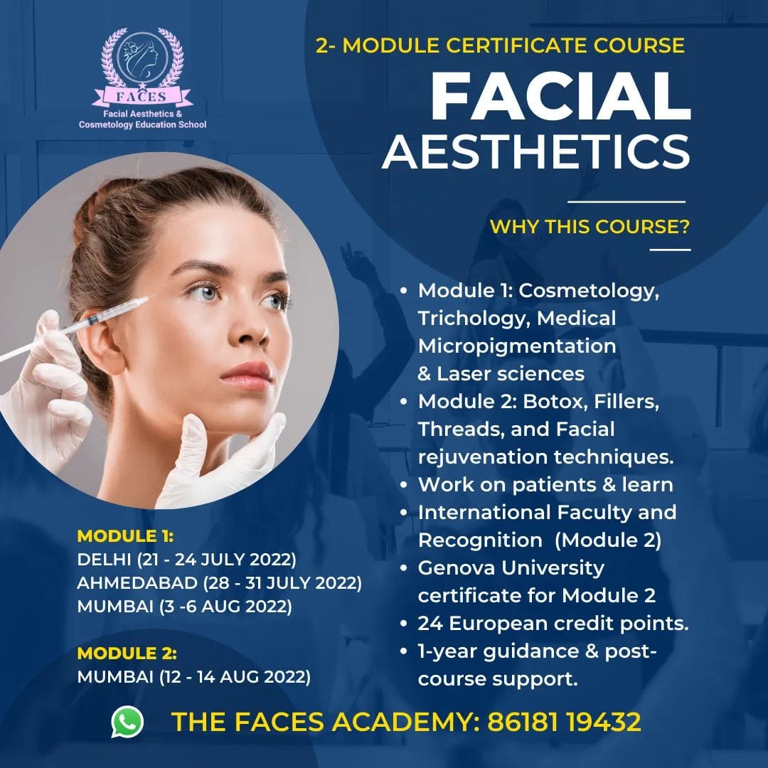 Faces: Facial Aesthetics & Cosmetology Education School | Belgaum