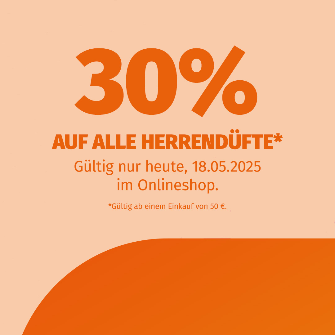 Ihr seid noch auf der Suche nach einem Vatertagsgeschenk? Dann schlagt heute im Müller Onlineshop zu und sichert euch 30 % auf alle Herrendüfte. 😍 www.mueller.de/c/parfuemerie/duefte-fuer-ihn/ #müller #onlineshop #fürihn #vatertagsgeschenk