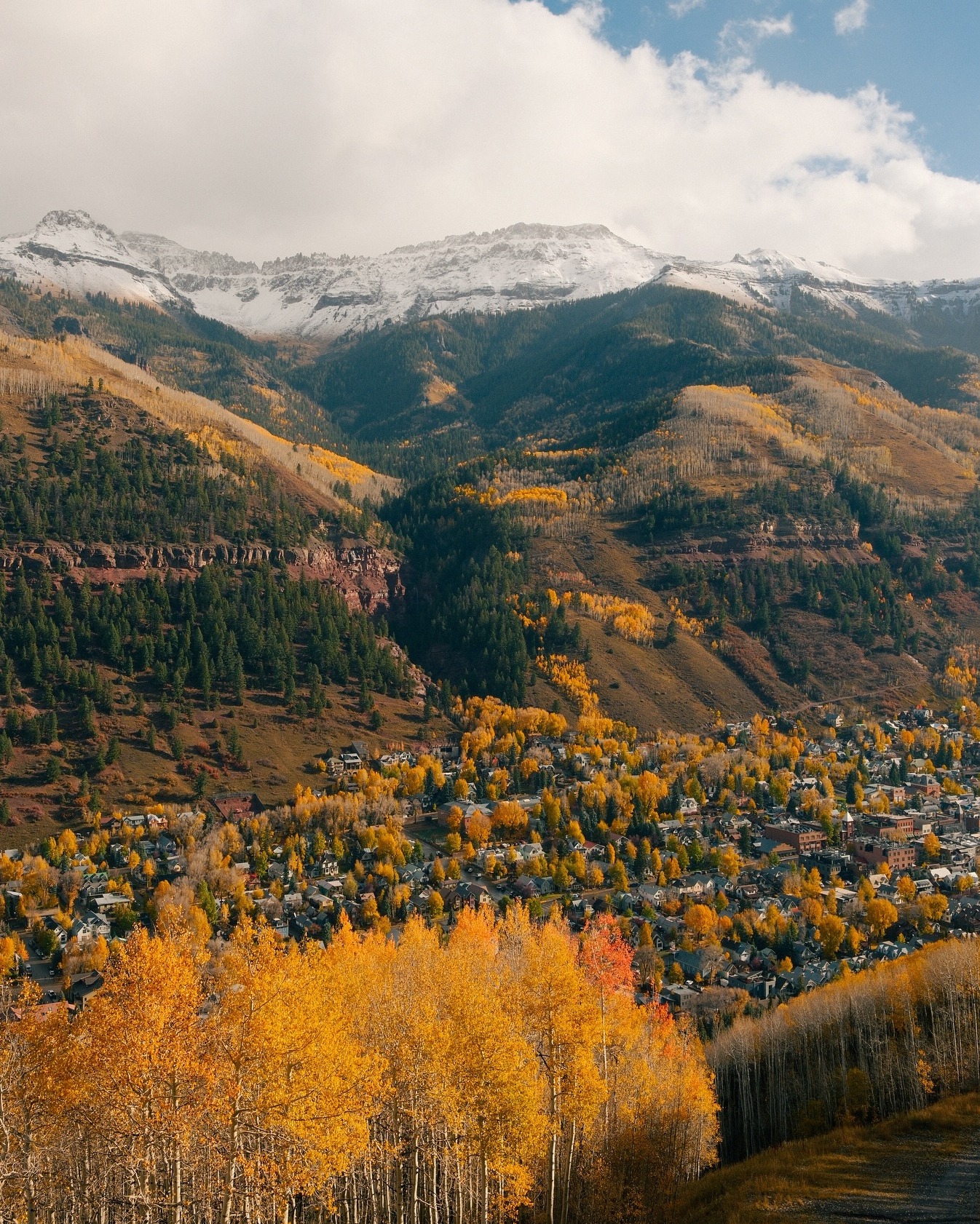 Visit Telluride - A few scenes from a truly epic fall in... | Facebook
