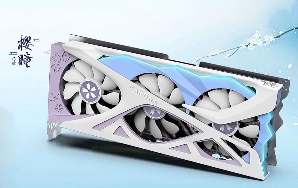 Yeston Radeon RX 6800 XT Waifu Edition (Sakura Hitomi) Image