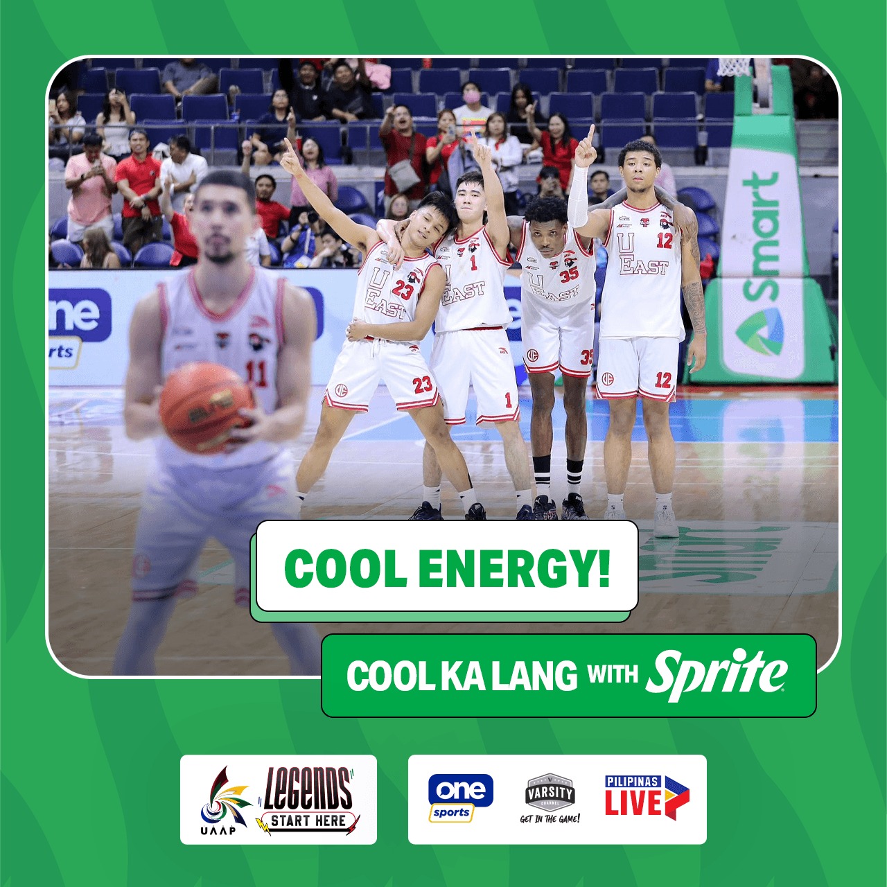 One Sports - ROLL OUT THE RED 🔴 The UE Red Warriors... | Facebook