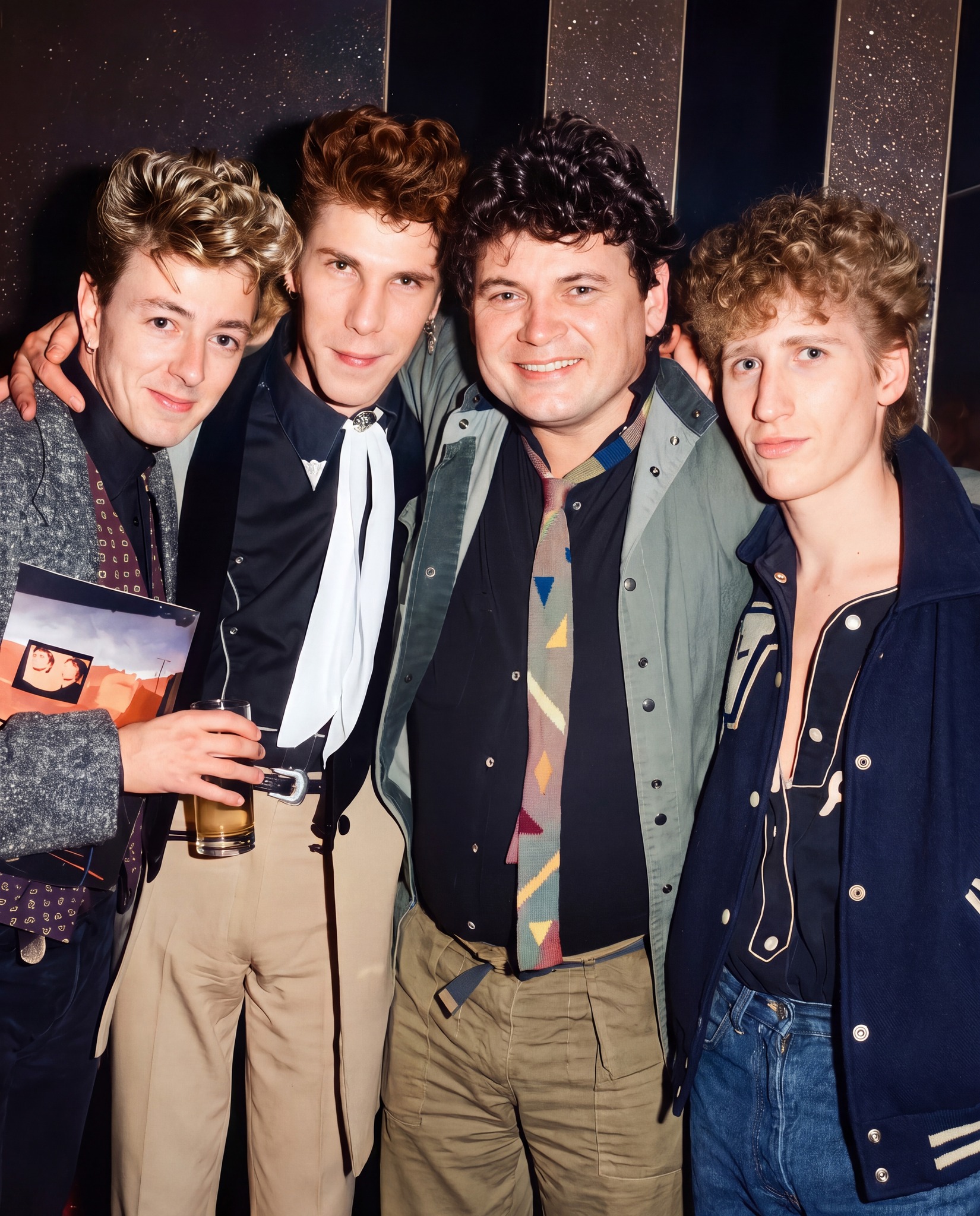 NAME THE TRIO — AND THE LEGENDARY DUO WHOSE REUNION THEY HAD JUST