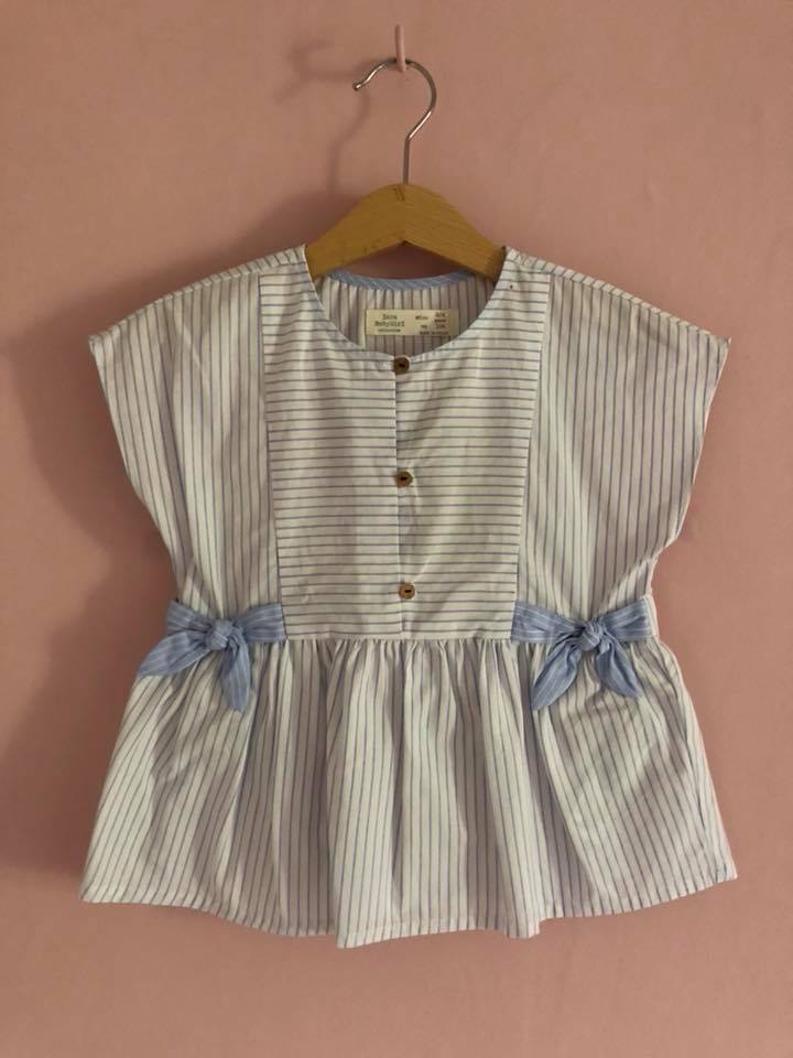 Tunic Zara Fille – Taille 7-8 Ans – 100% Coton Motif Grenouille – Occasion Bon état