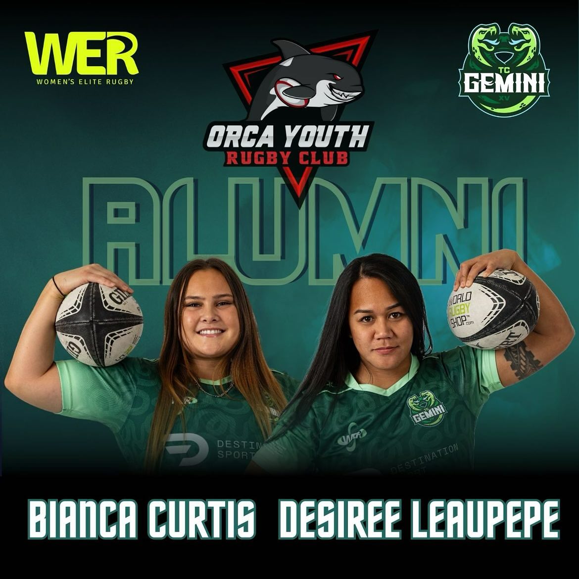 Orca - Two Orca alums just went PRO. 🦈 ️💪 Congrats Bianca Curtis and ...