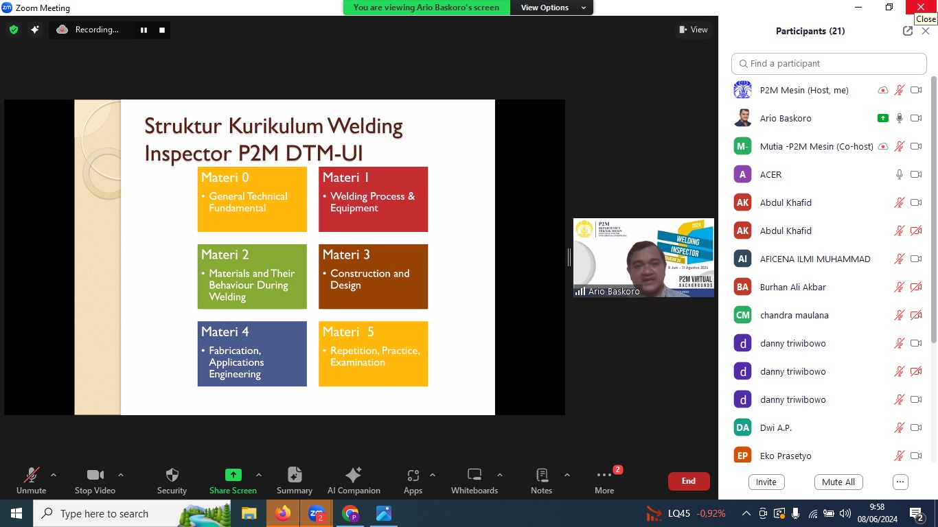 P2M Teknik Mesin UI