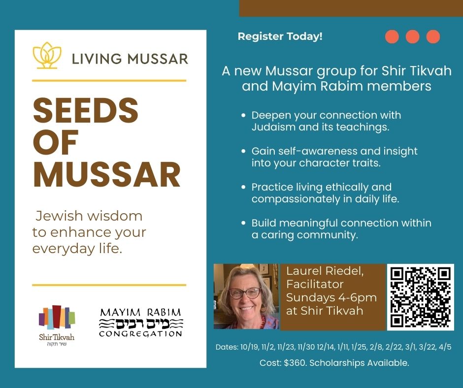 Mayim - Curious about Mussar but not sure where to start? Seeds of ...