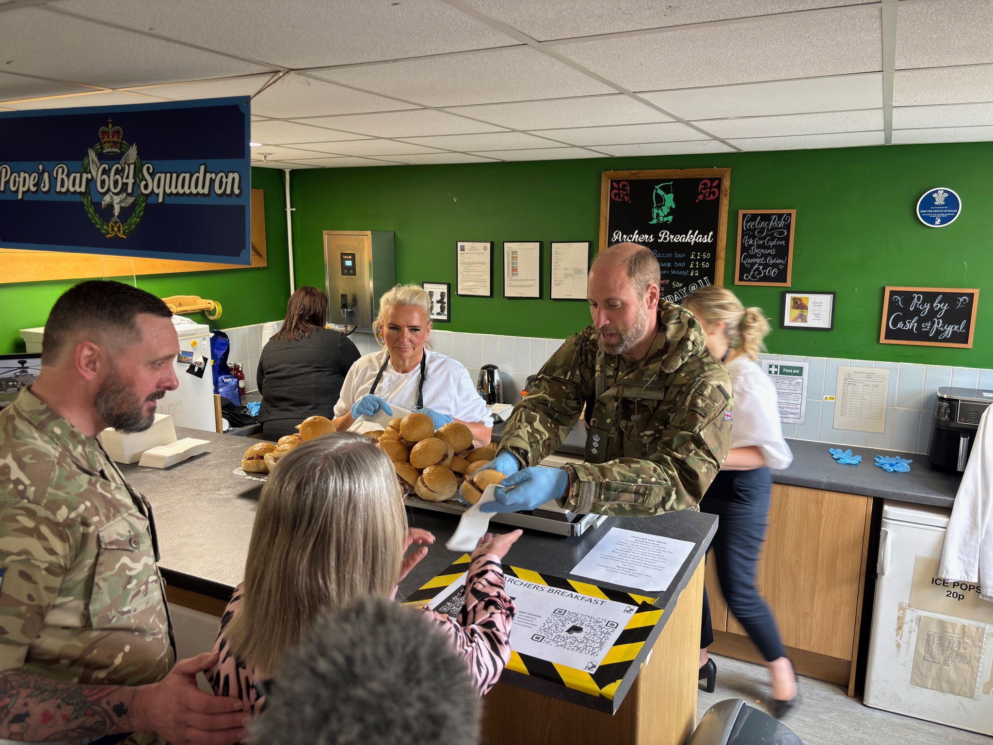 ITV - Prince William pledged to raise soldiers' concerns about ...