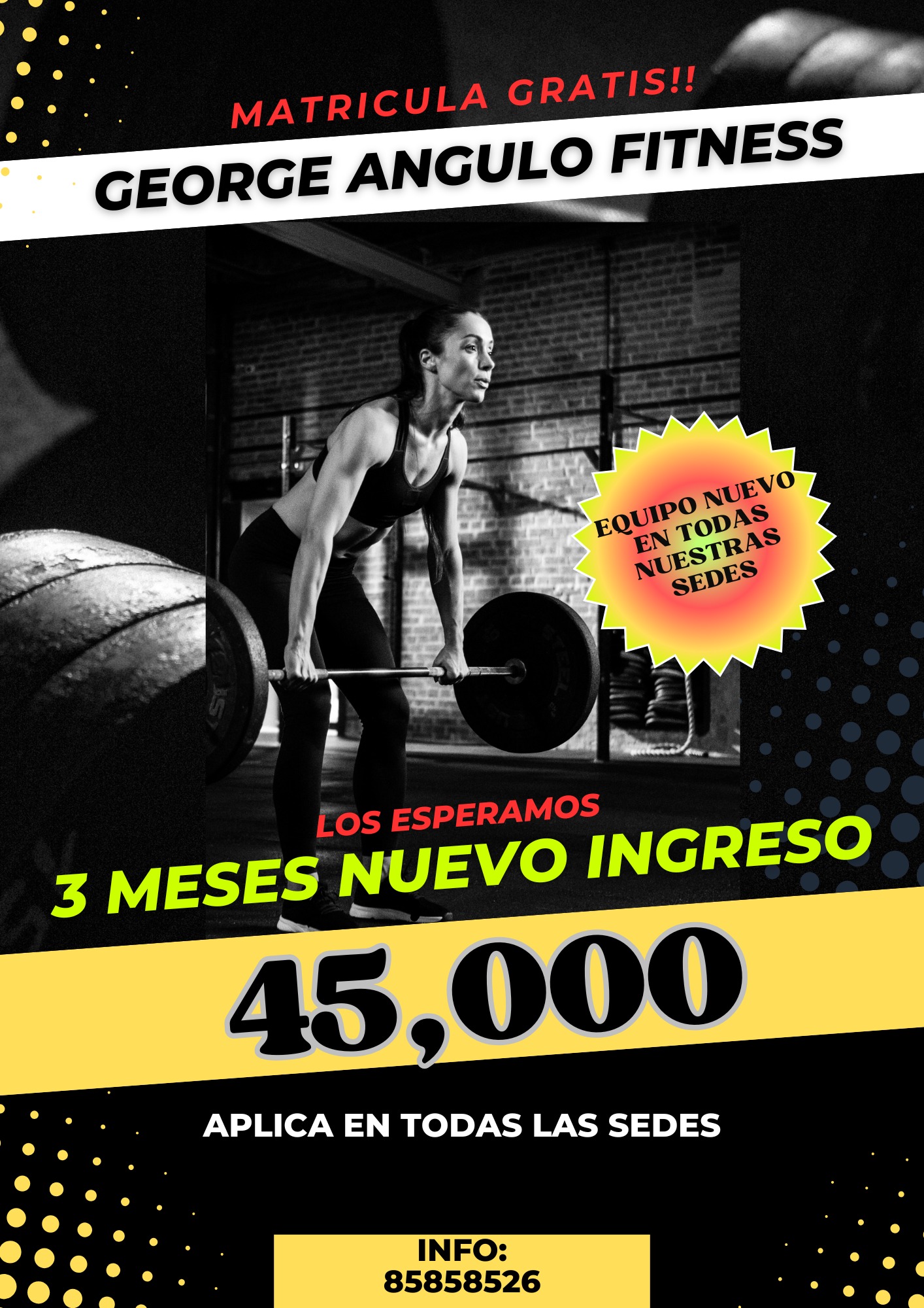 George - 🥳NUEVA PROMOCIÓN PARA TODAS NUESTRAS SEDES! 🥳 POR TIEMPO ...