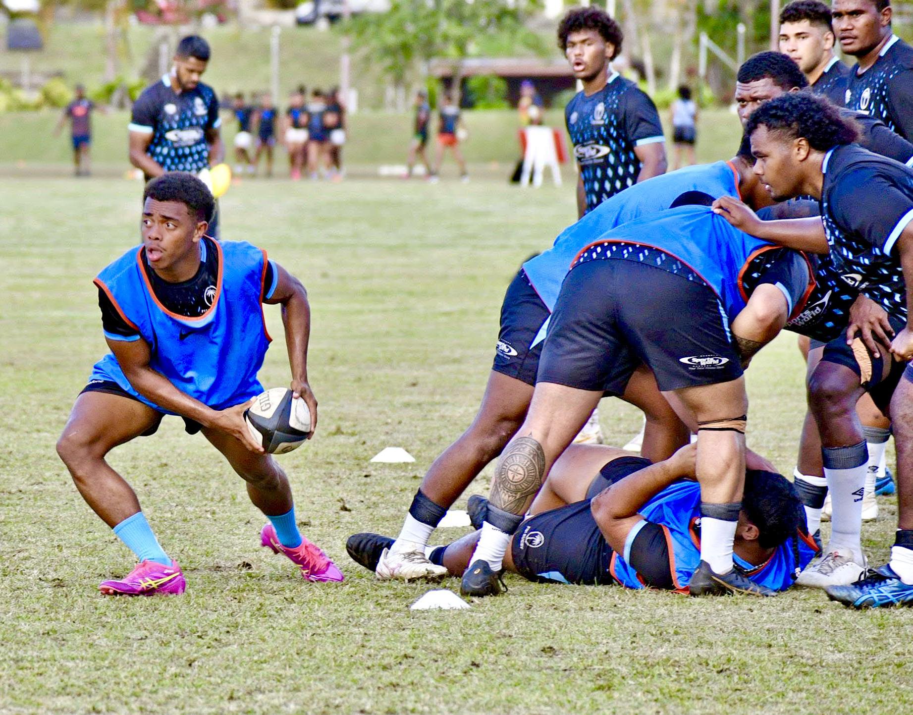 Alabaster - Adam Khan, a 20-year-old halfback from Savusavu, is part of ...