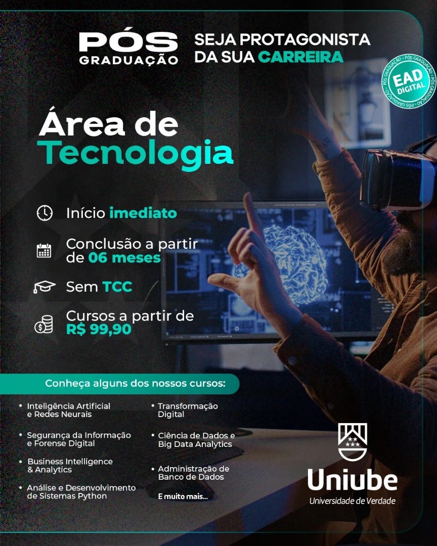 Uniube Polo Ituverava - A tecnologia é uma das áreas mais dinâmicas e ...