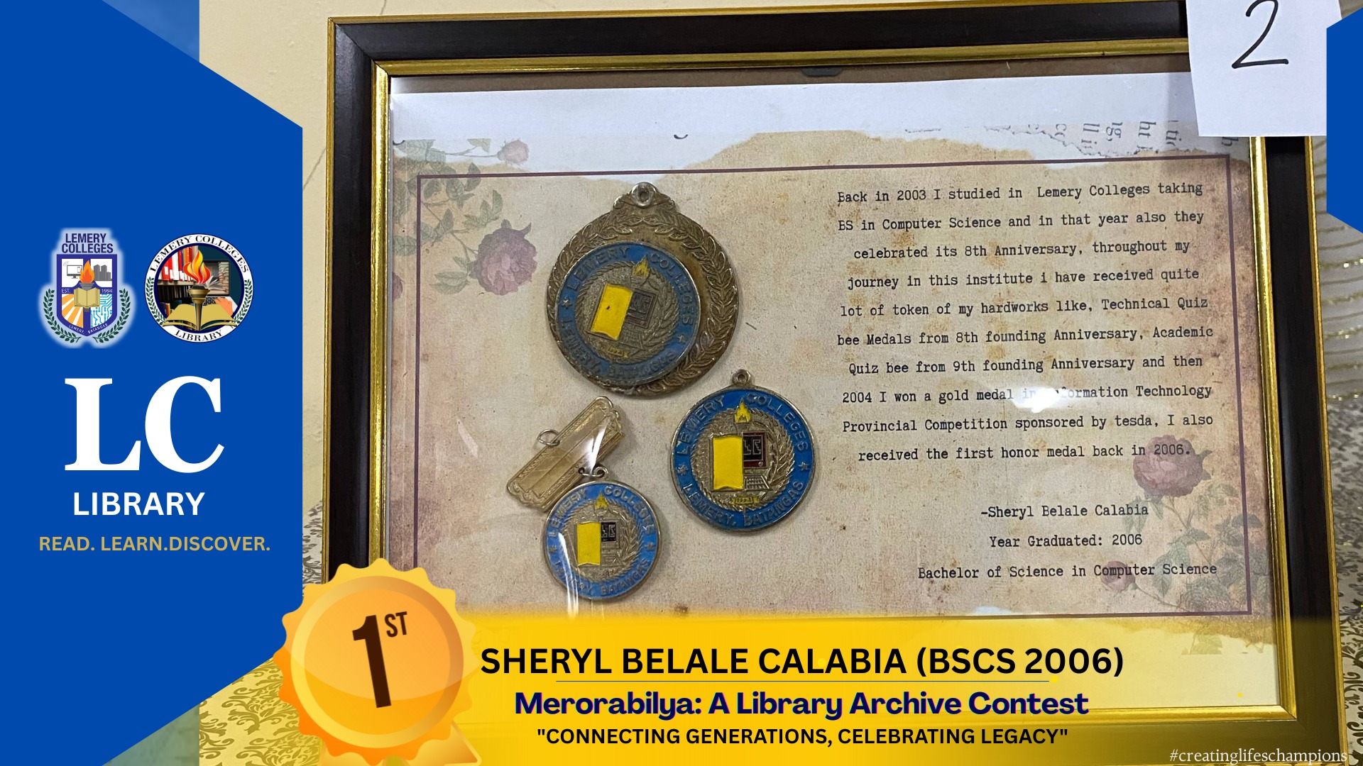 📚 Memorabilya: A Library... - Lemery Colleges Library | Facebook