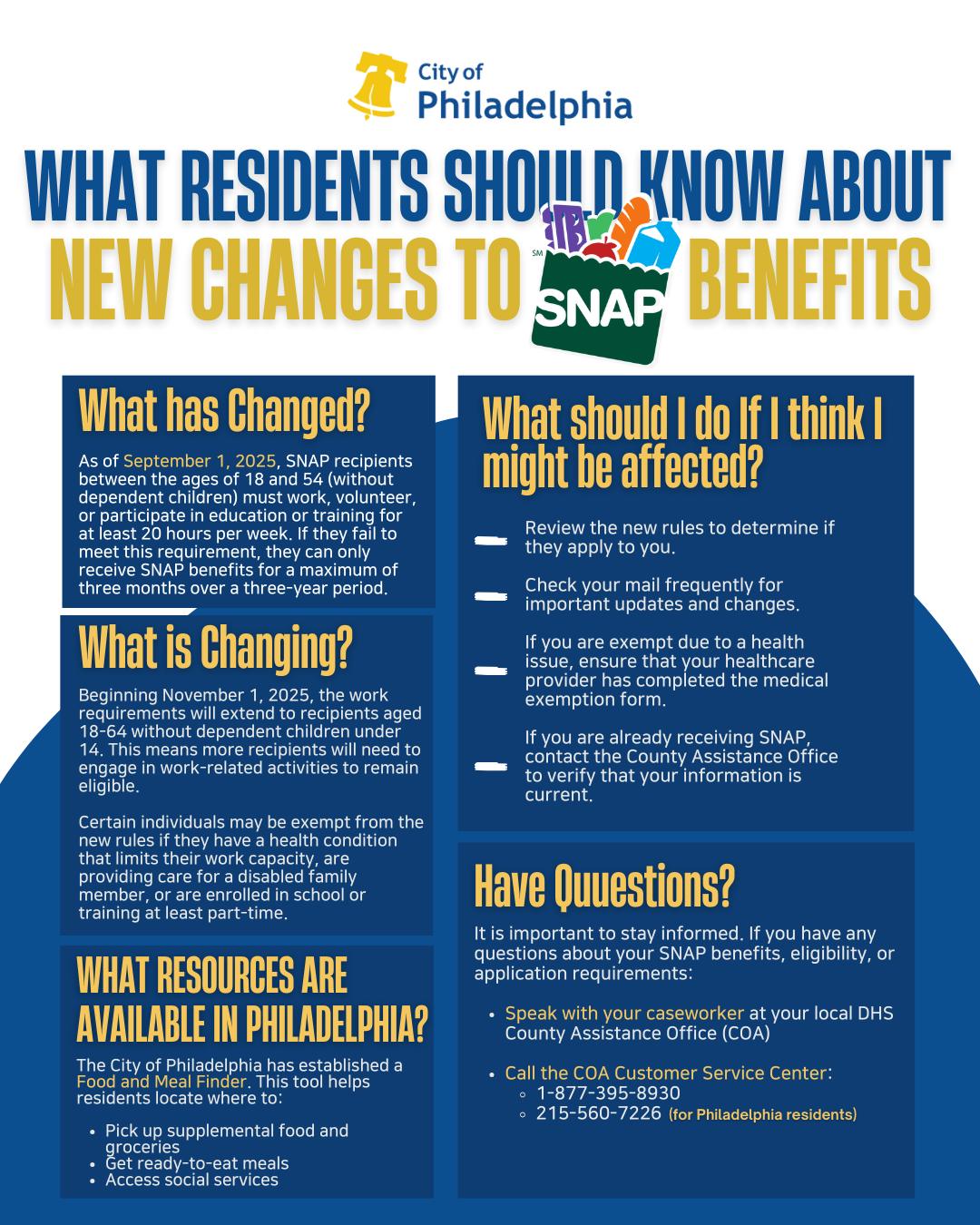 Attention SNAP recipients! 📢 Important changes to SNAP benefits are ...