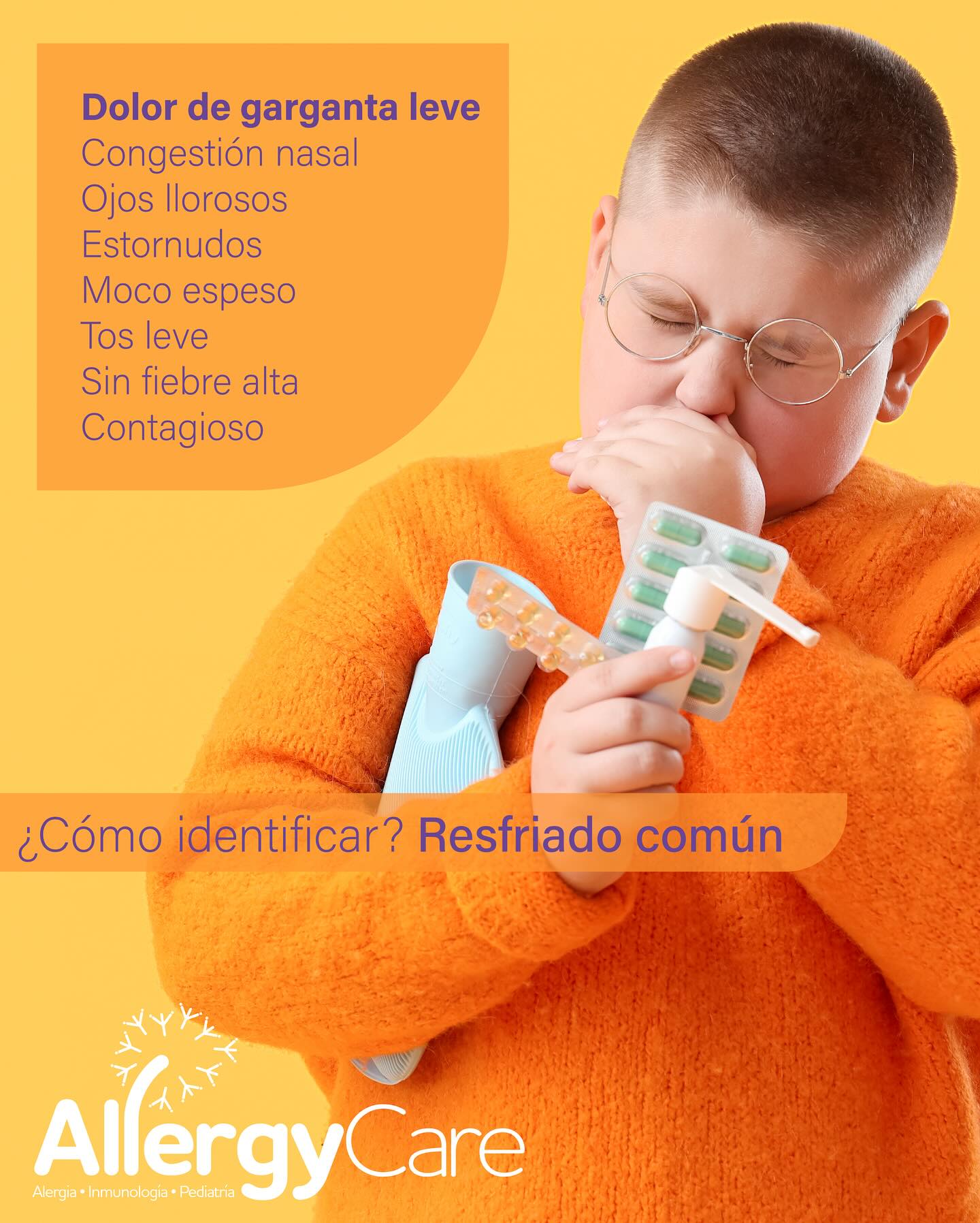 AllergycareMx - 🟡 ¿Moqueo espeso y dolor de garganta? Puede ser un ...