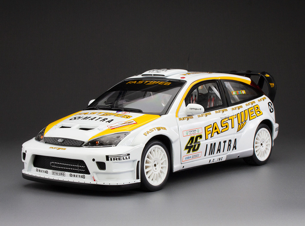Pre-order 1:18 Ford Focus RS WRC '05 model by Sun Star Models