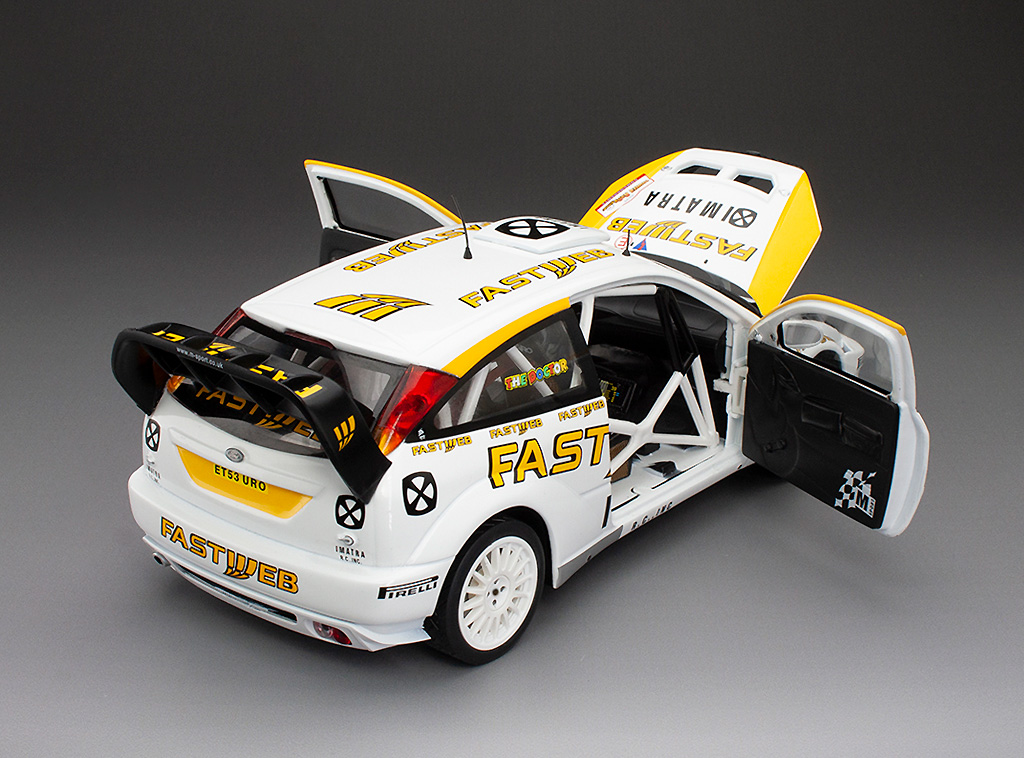 Announced from Sunstar in 1/18, Ford Focus WRC “Monster Energy