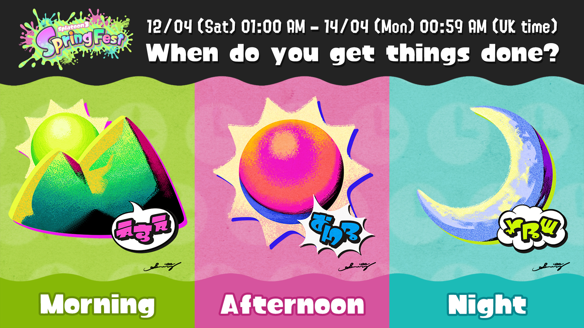 New Splatfest inkoming!!! - Splatoon Philippines | Facebook