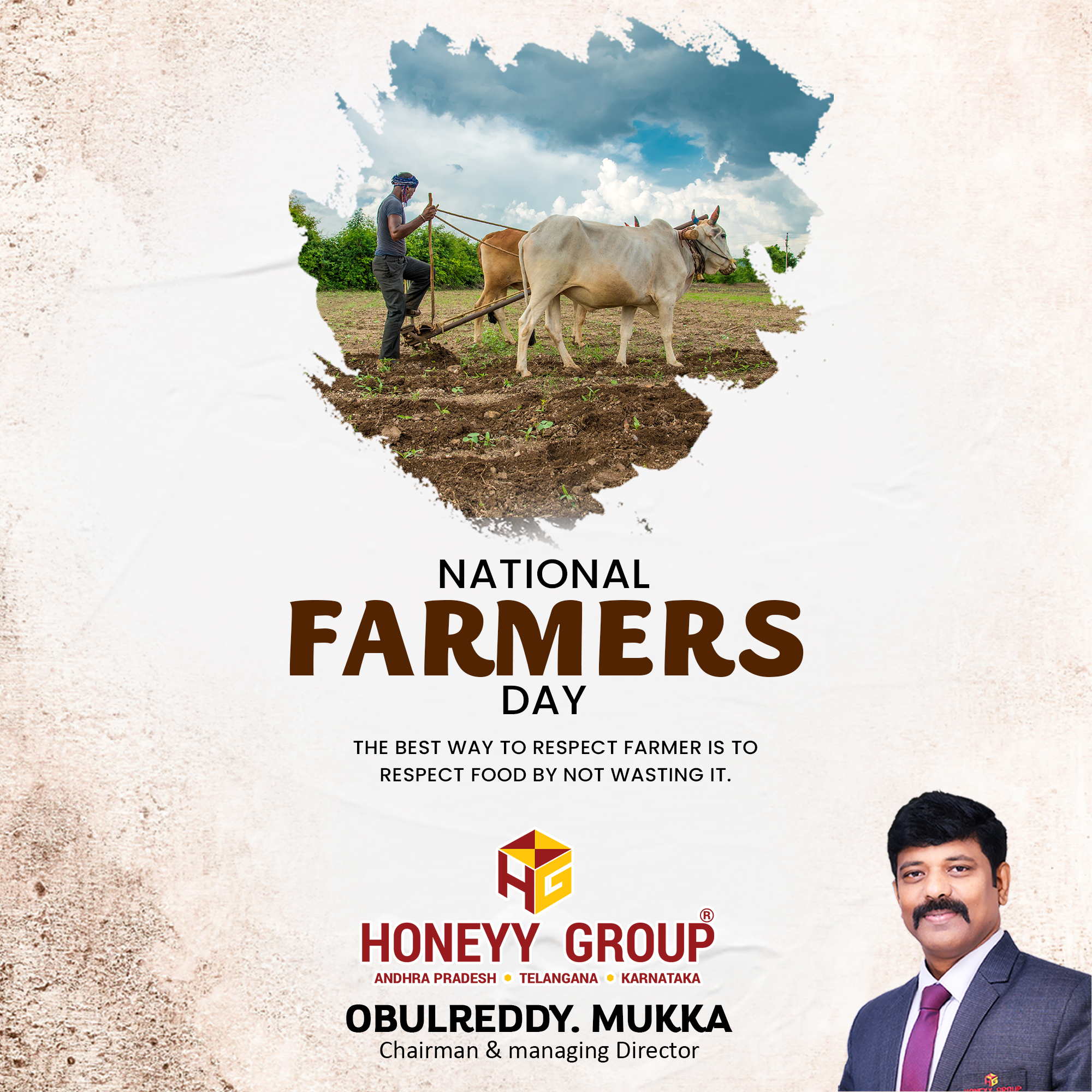 On this Kisan Diwas, let's honor the... - Mukka Obul Reddy | Facebook