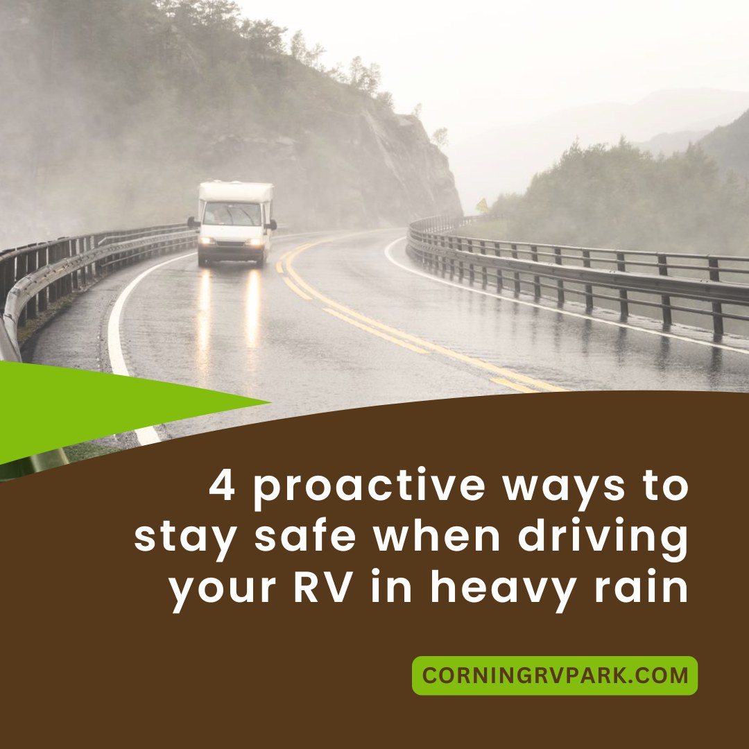 Corning - 🚐 Driving your RV in heavy rain can be challenging, but with ...