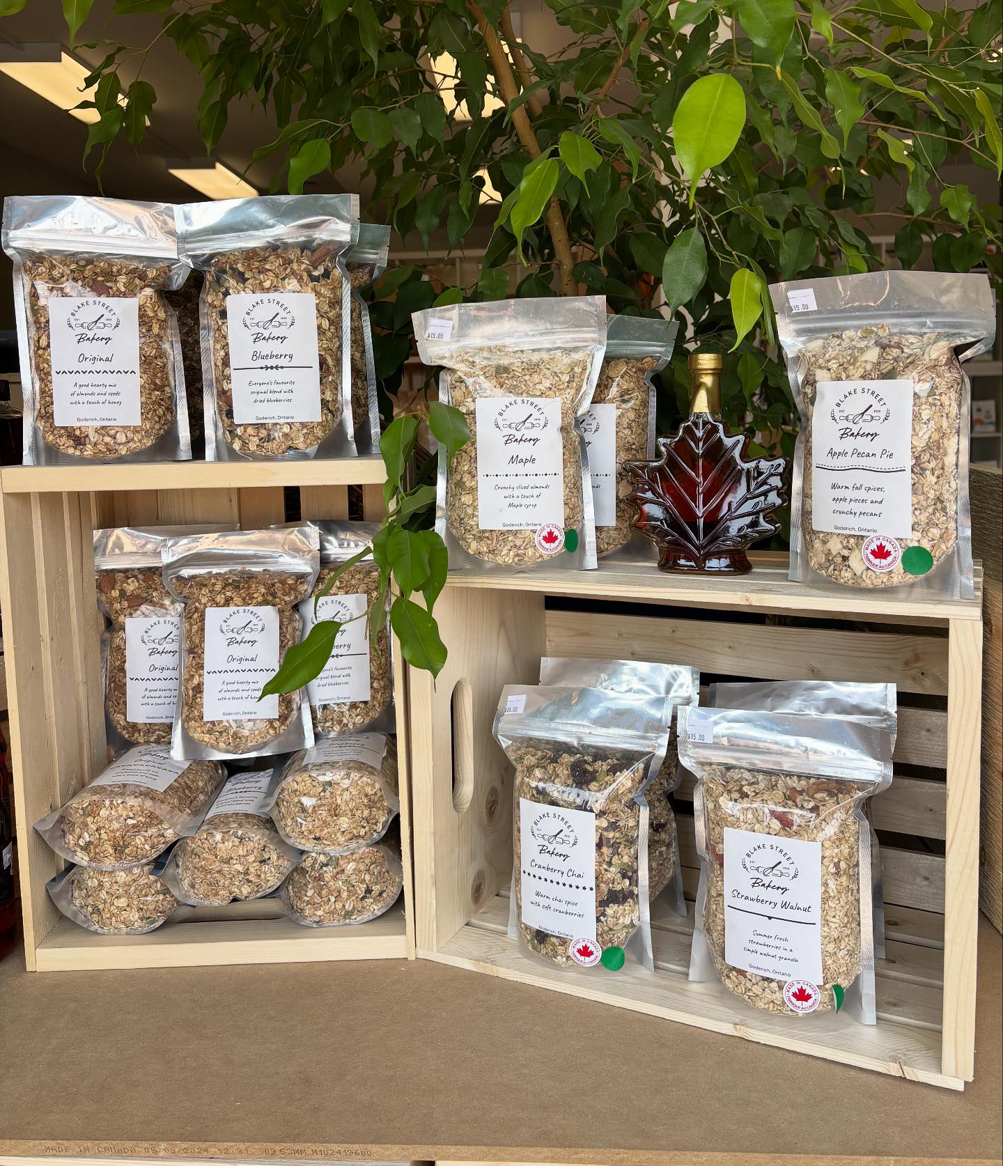 Eat - Freshly made Granola made right here on West Street in Goderich ...