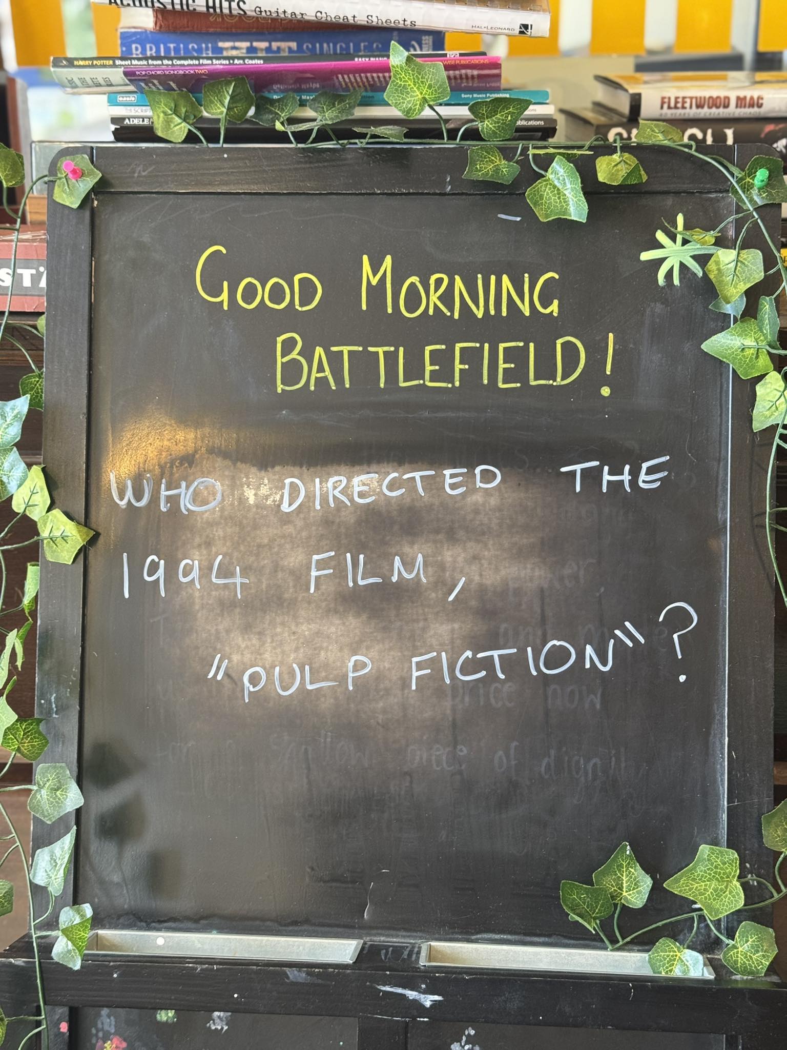 Kinder - ⭐️🌟 GOOD MORNING BATTLEFIELD 🌟⭐️ Here is the question of the ...