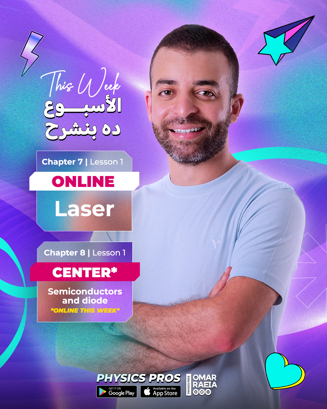 Mr. Omar Khaled Raeia - Physics Pros | Cairo