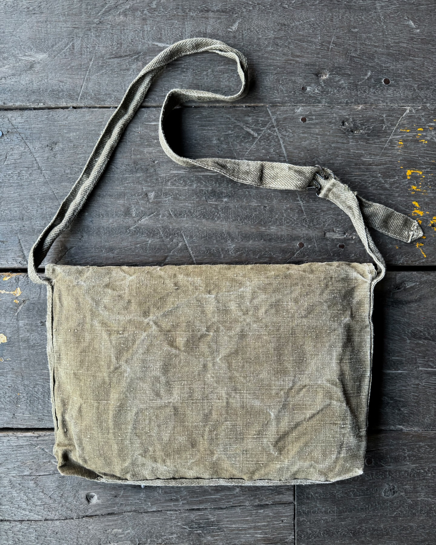 30s French Army Musette Bag (Two Tone) 40s French Army Linen 