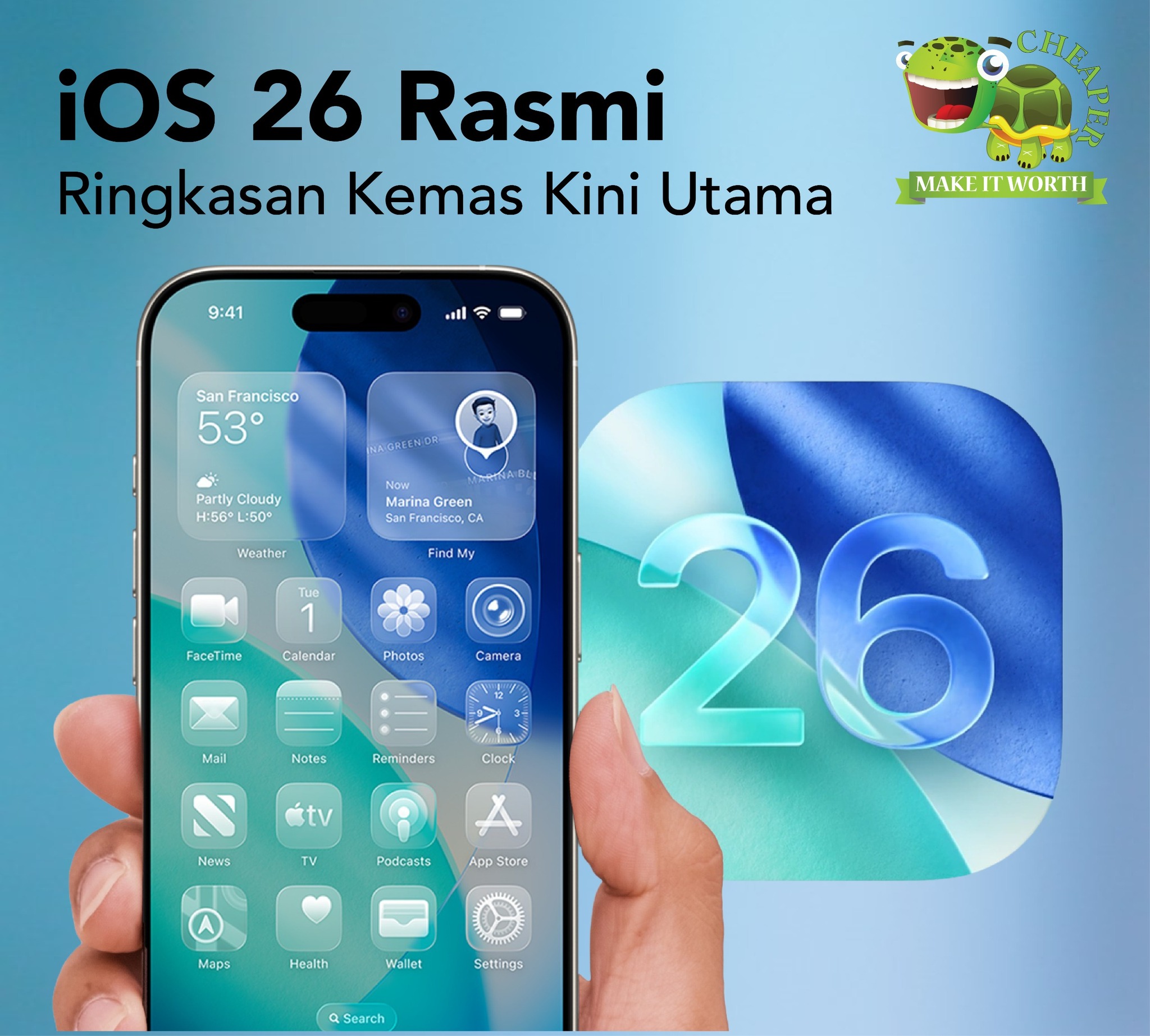 📱Kenali Fungsi Baru iOS 26 ... - Cheaper = Make it worth | Facebook