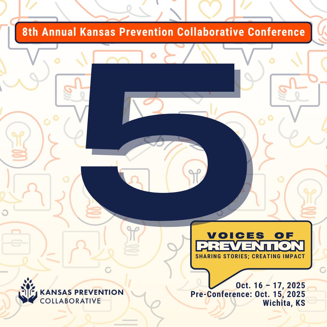 Kansas - 5 Days to Go! 🌱 Prevention grows stronger when we listen ...