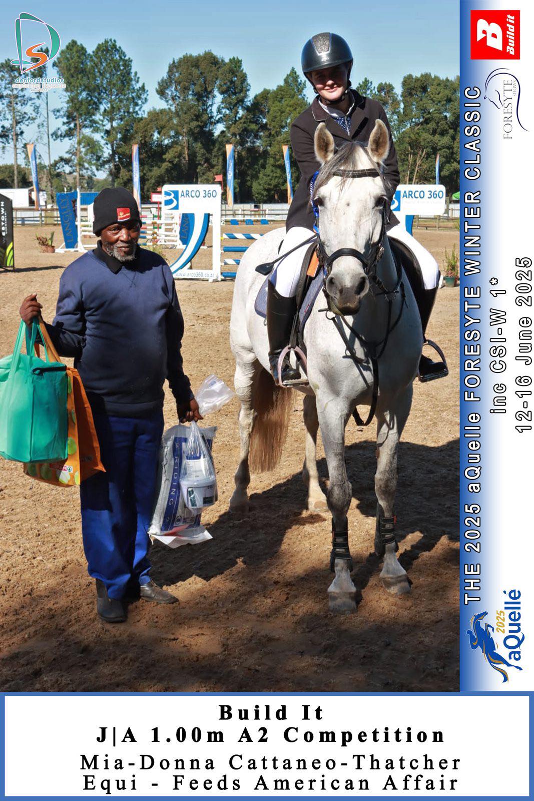 SA - The 2025 aQuella Foresyte Winter Classic - CSI-W* J/A 1.00m A2 ...