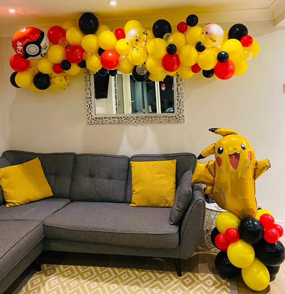 Balloon Cloud - A Pokémon themed cloud and Pikachu stack!...