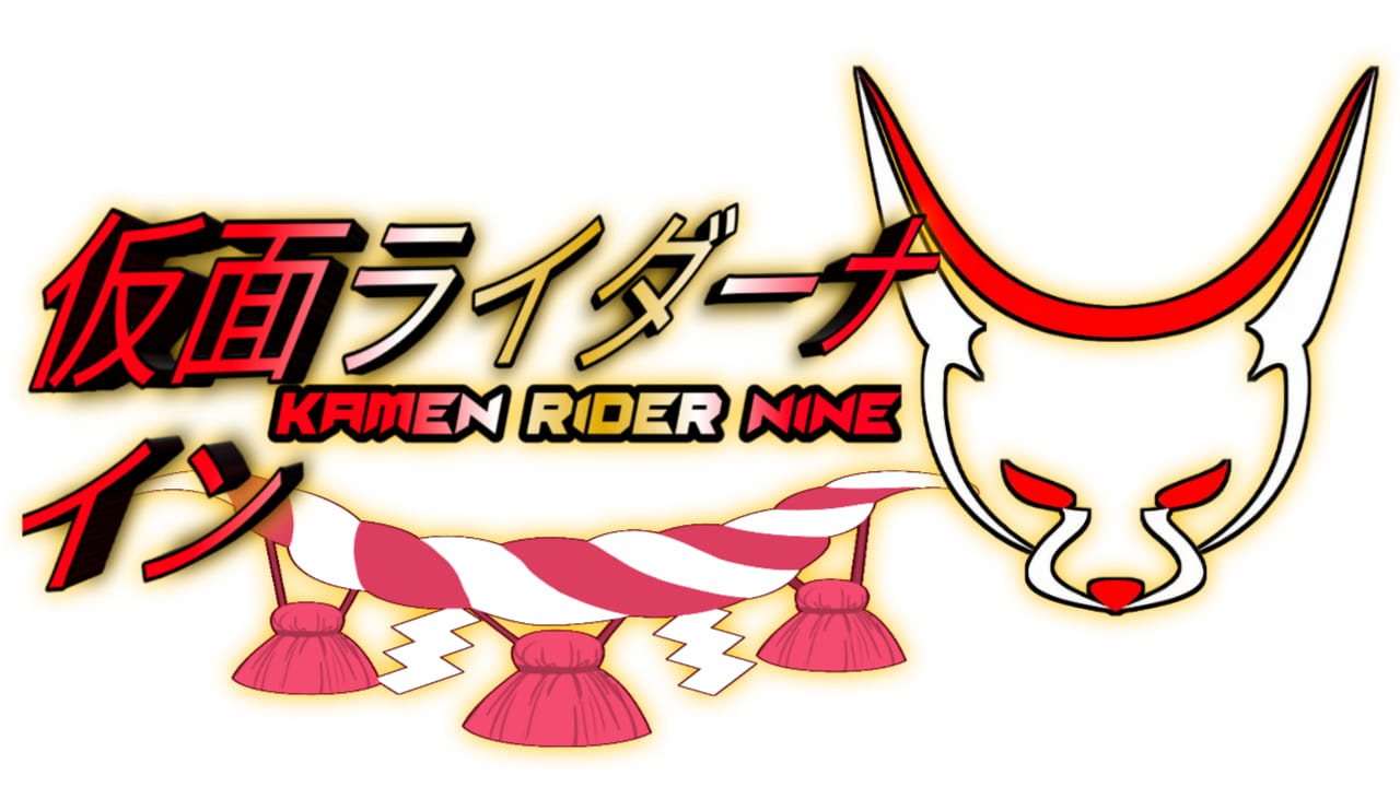 Concept for Kamen Rider Nine, a female kitsune-themed rider