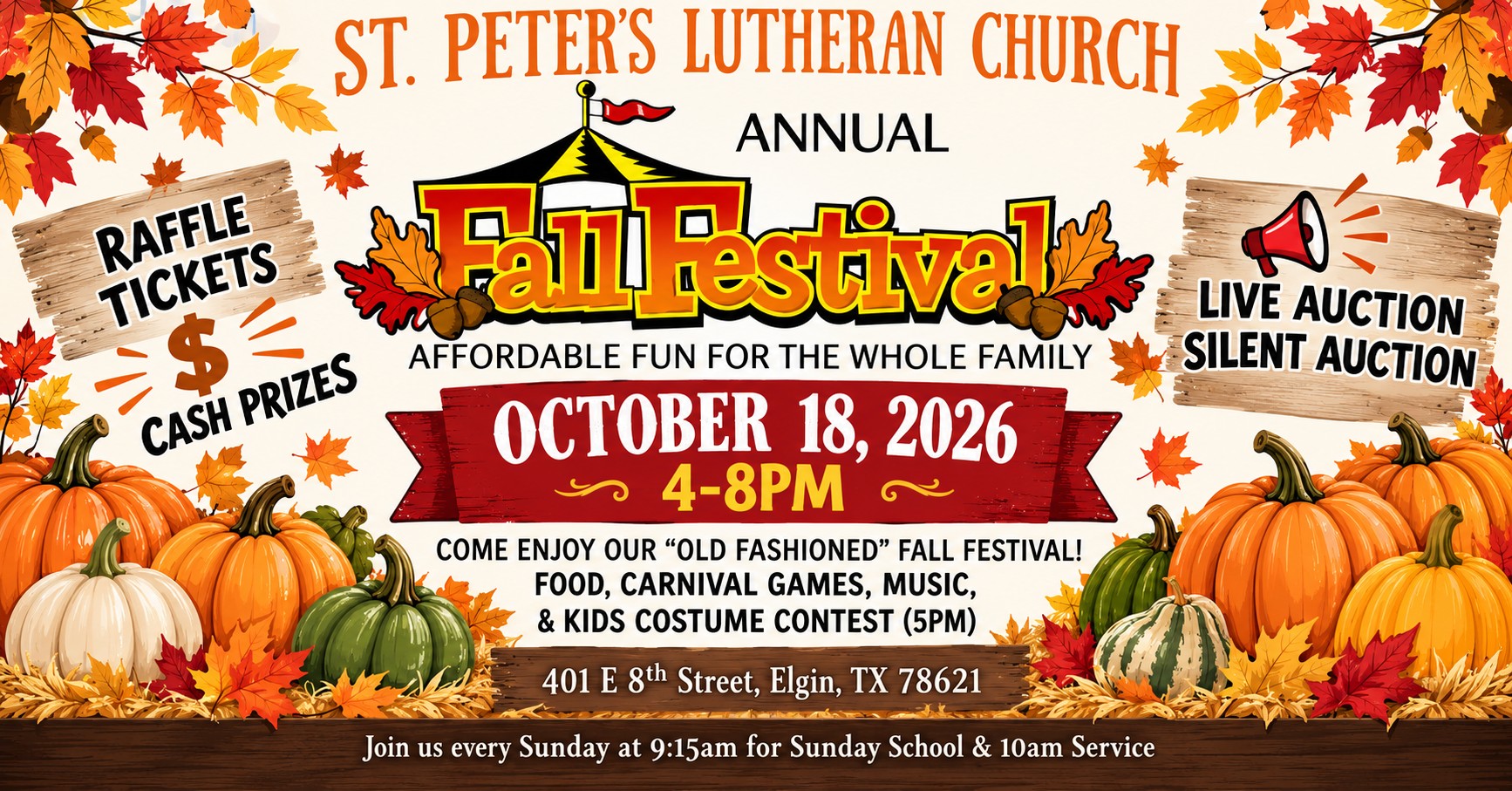St Peter's Lutheran Fall Fest