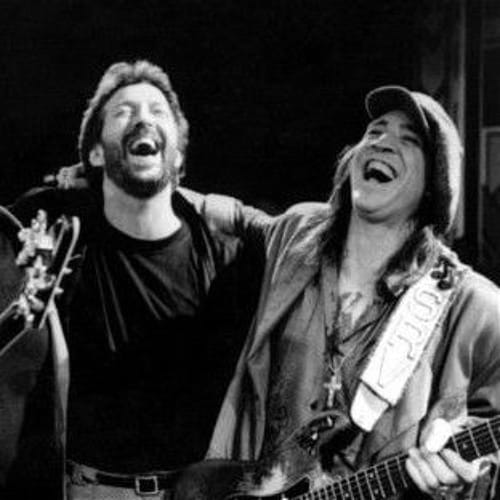 Eric Clapton and Stevie Ray Vaughan's blues-rock connection
