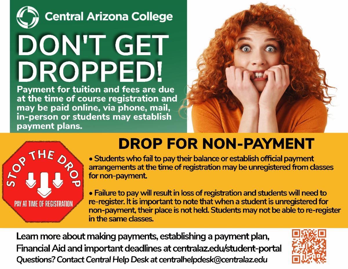 DON'T GET DROPPED! THE NEXT... - CAC/AVC Student Leadership | Facebook