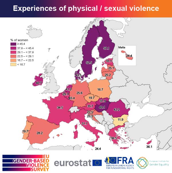 1 in 3... - European Union Agency for Fundamental Rights | Facebook