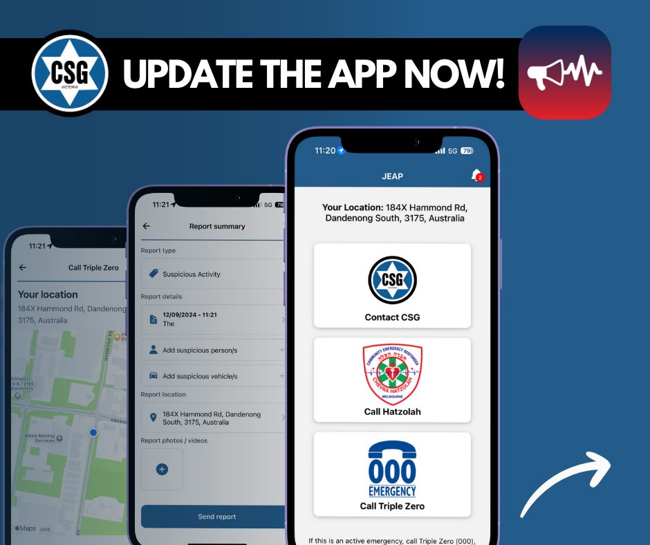 Introducing new... - Community Security Group Victoria - CSG | Facebook